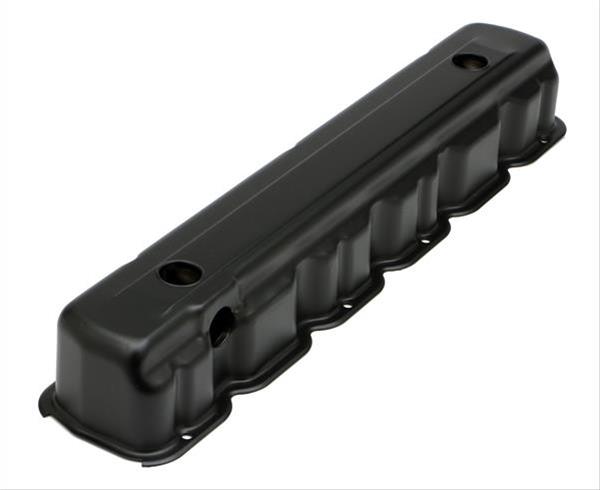 Trans-Dapt Performance Products Valve Covers 8697 GM 194-292 I6 ASPHALT BLACK POWDER COATED VALVE COVER
