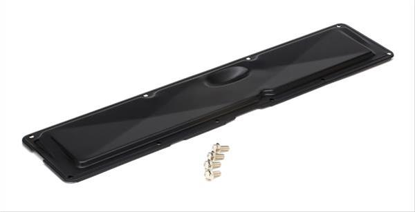 Trans-Dapt Performance Products Valve Covers 8706 GM 50-62 235 I6 ASPHALT BLACK POWDER COATED SIDE PLATE