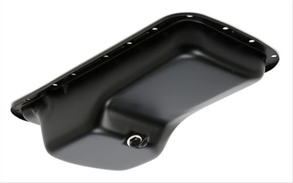 Trans-Dapt Performance Products Oil Pans 8712 BB MOPAR ASPHALT BLACK POWDER COATED OIL PAN thumbnail 2
