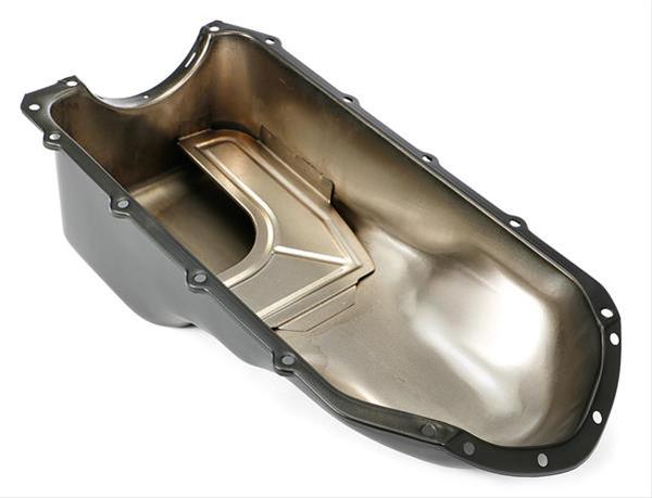 Trans-Dapt Performance Products Oil Pans 8725 PONTIAC ASPHALT BLACK POWDER COATED OIL PAN thumbnail 3