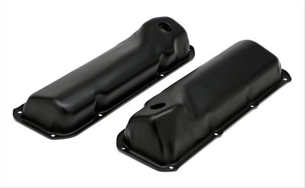 Trans-Dapt Performance Products Valve Covers 8731 FORD 351C ASPHALT BLACK POWDER COATED VALVE COVERS thumbnail 2