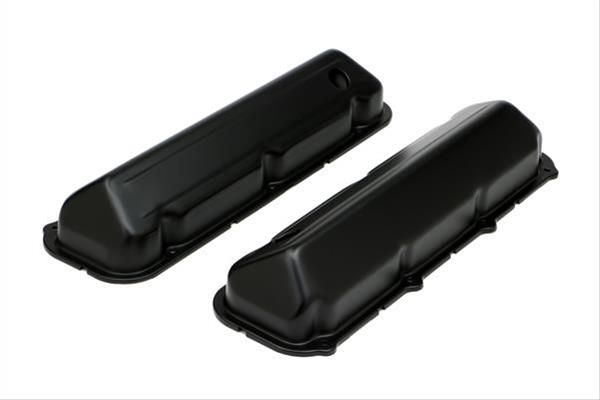 Trans-Dapt Performance Products Valve Covers 8732 FORD 429-460 ASPHALT BLACK POWDER COATED VALVE COVERS thumbnail 2