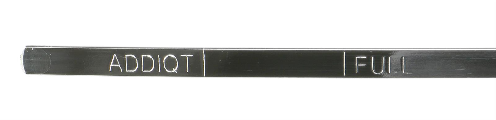 Trans-Dapt Performance Billet Handle Engine Oil Dipsticks 8900 Dipstick with Tube, Engine, Chrome Steel Tube/Polished Handle, Chevy, Small Block, Each thumbnail 3