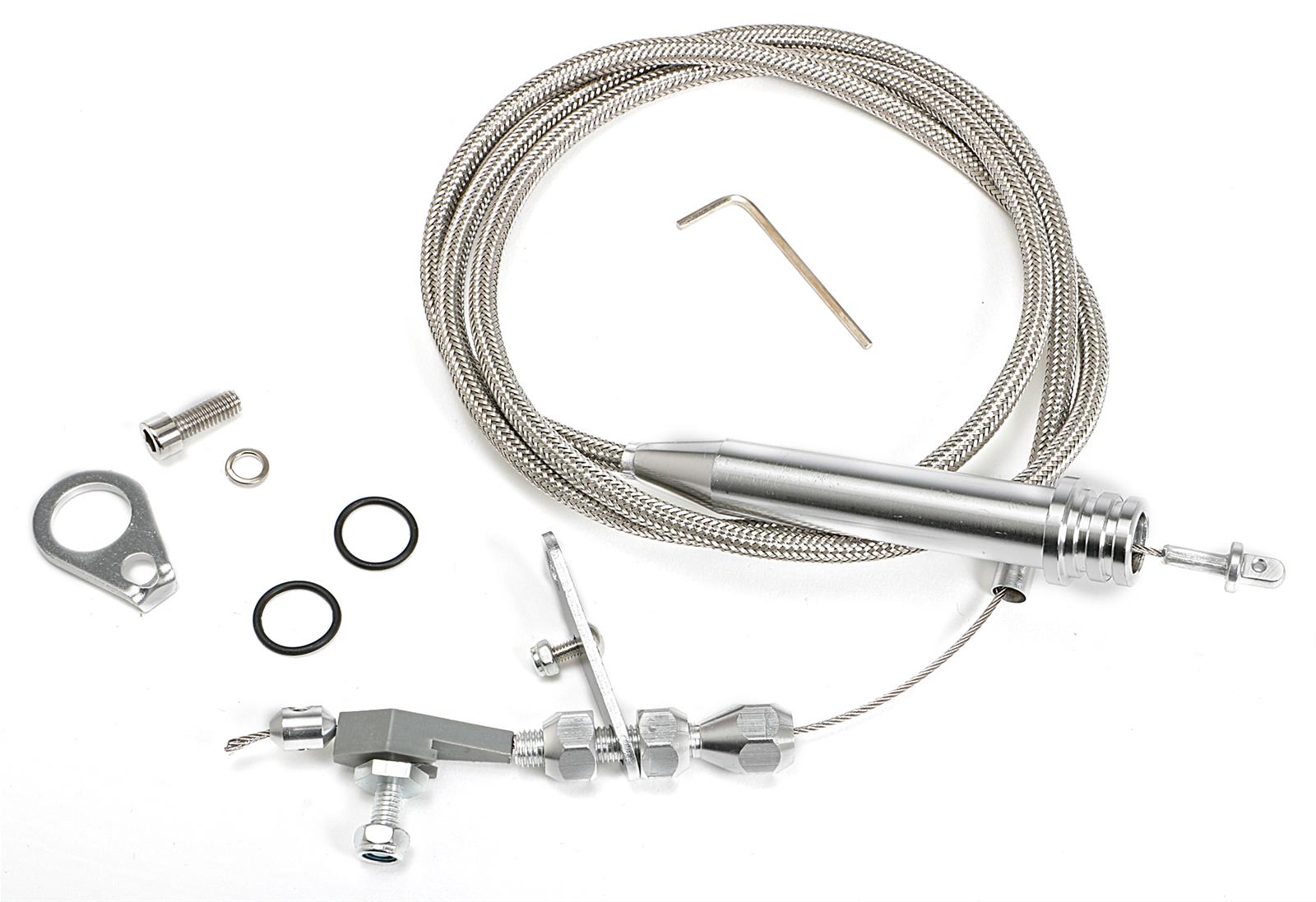 Trans-Dapt Performance Products Automatic Transmission Kickdown Cables 8967 TRANSMISSION KICKDOWN CABLE GM 700R4 TUNED PORT