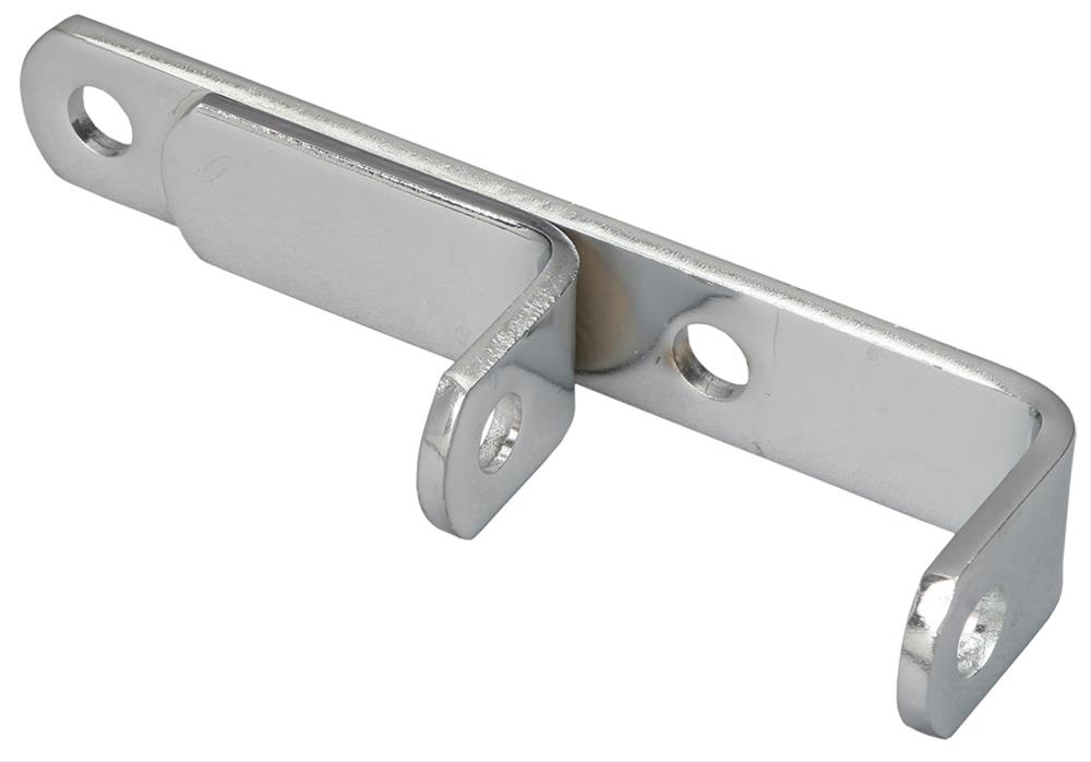 Trans-Dapt Performance Steel Alternator Brackets 9008 Bracket, Steel, Chrome, Header Mount, Short Water Pump, Use with TRD-9254, Chevy, Small Block, Each