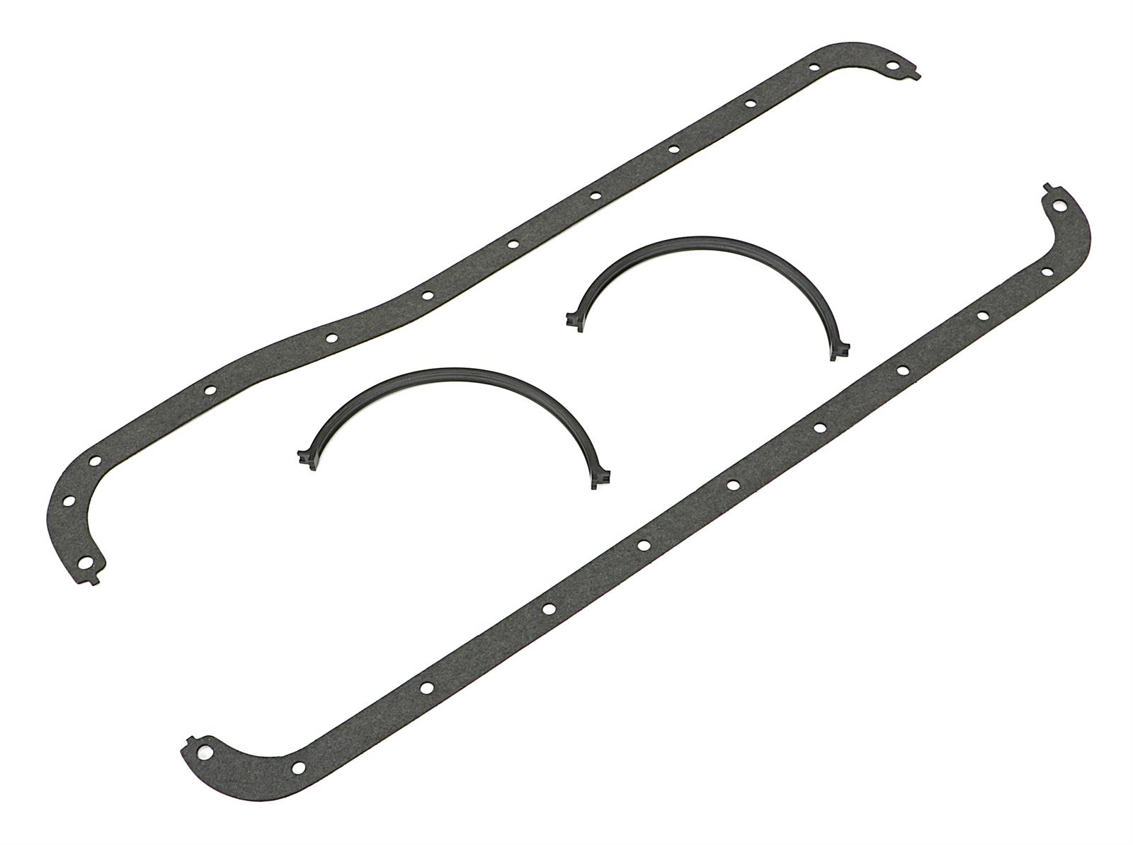 Trans-Dapt Performance Products Oil Pan Gaskets 9014 Gasket, Multi-Piece, Cork/Rubber, Ford, 429/460, Each