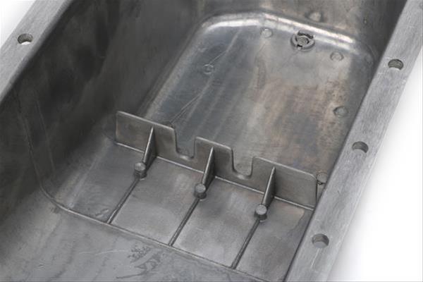 Trans-Dapt Performance Products Oil Pans 9023 OIL PAN FINNED ALUMINUM SBC 305-350 1980-85 thumbnail 3