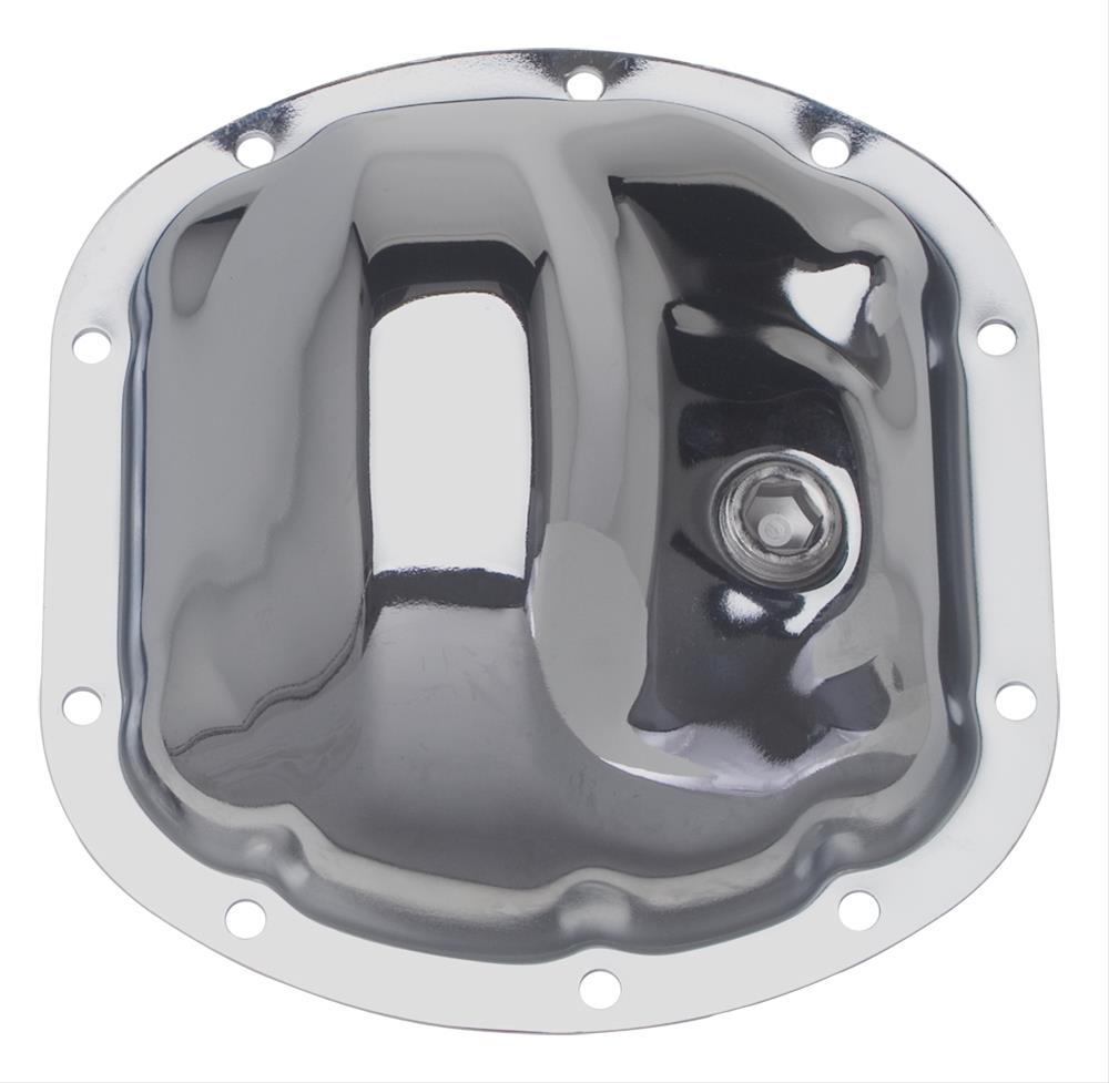 Trans-Dapt Performance Chrome 10 Bolt Dana 30 Differential Cover 9036 Cover, Steel, Chrome, 30, Kit