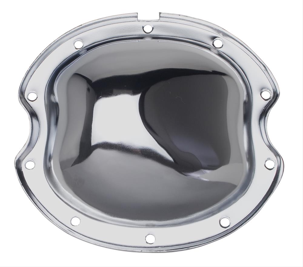 Trans-Dapt Performance Chrome 10 Bolt GM 8.5 Inch Differential Cover 9042 Cover, Steel, Chrome, GM, in., Kit
