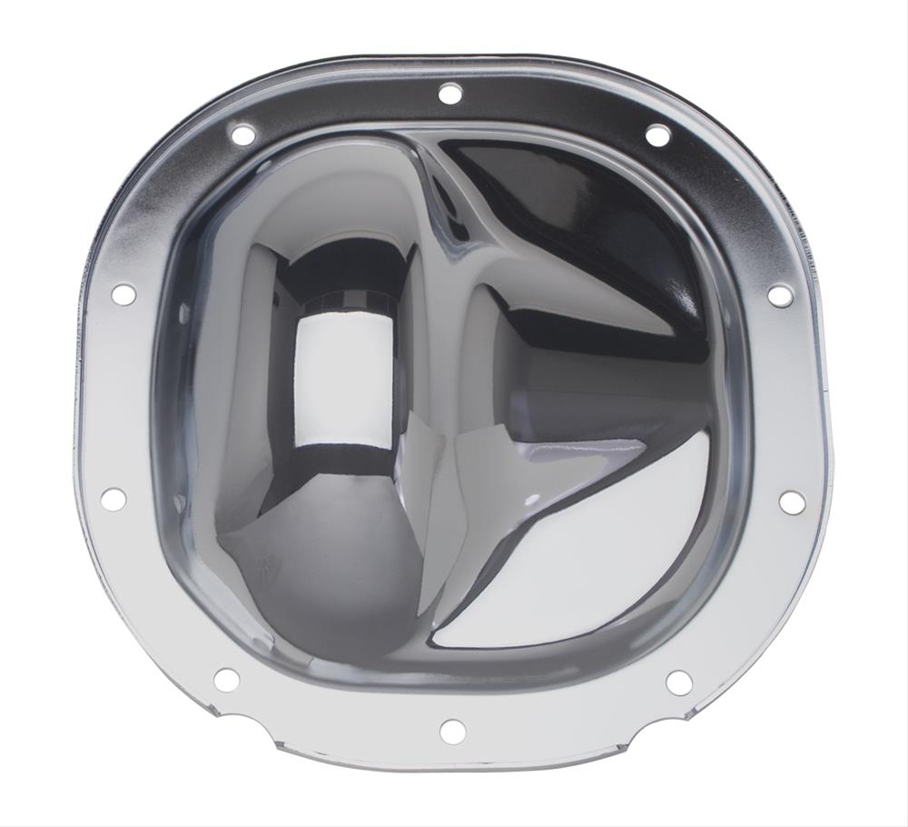 Trans-Dapt Performance Chrome 10 Bolt Ford 8.8 Inch Differential Cover 9045 Cover, Steel, Chrome, Ford, in., Kit thumbnail 2