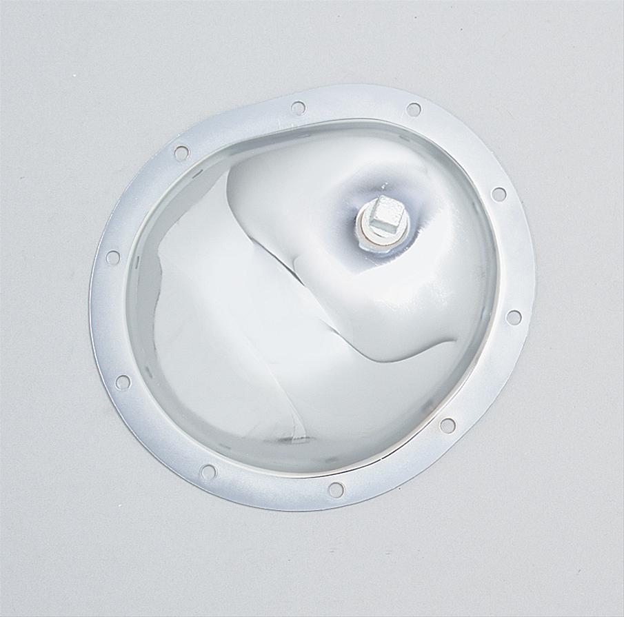 Trans-Dapt Performance Chrome 10 Bolt GM 8.5 Inch (truck, front) Differential Cover 9069 Cover, Steel, Chrome, GM, in., Front Axle, Each thumbnail 2
