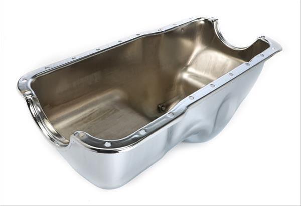 Trans-Dapt Performance Products Oil Pans 9082 OIL PAN CHROME FORD 302 1980-96 TRUCK & VAN thumbnail 2