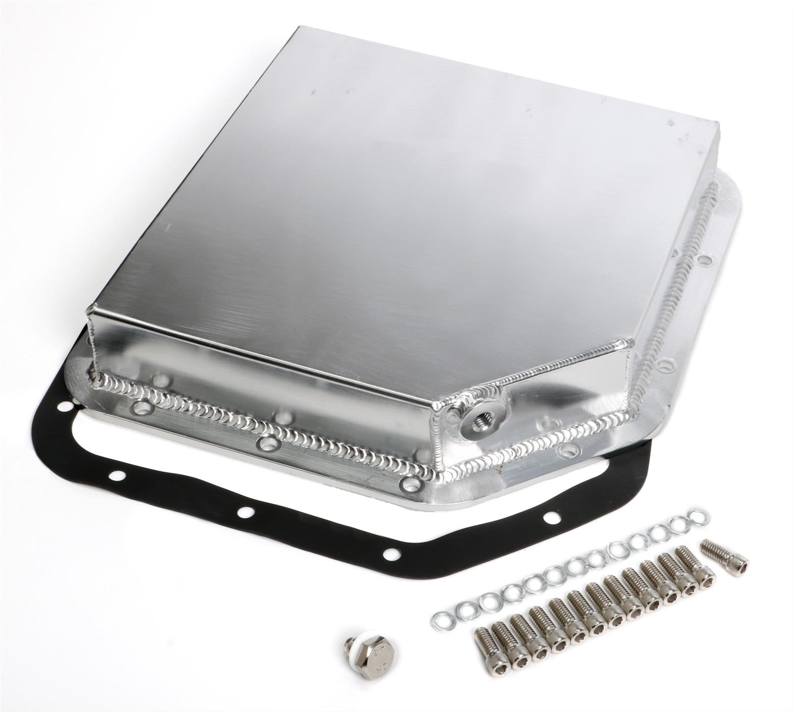 Trans-Dapt Performance Products Automatic Transmission Pans 9105 GM TH350 FABRICATED ALUMINUM TRANSMISSION PAN