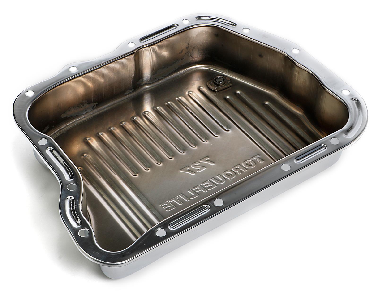 Trans-Dapt Performance Products Automatic Transmission Pans 9108 CHRYSLER 727 CHROME STEEL FINNED DEEP TRANS. PAN thumbnail 2
