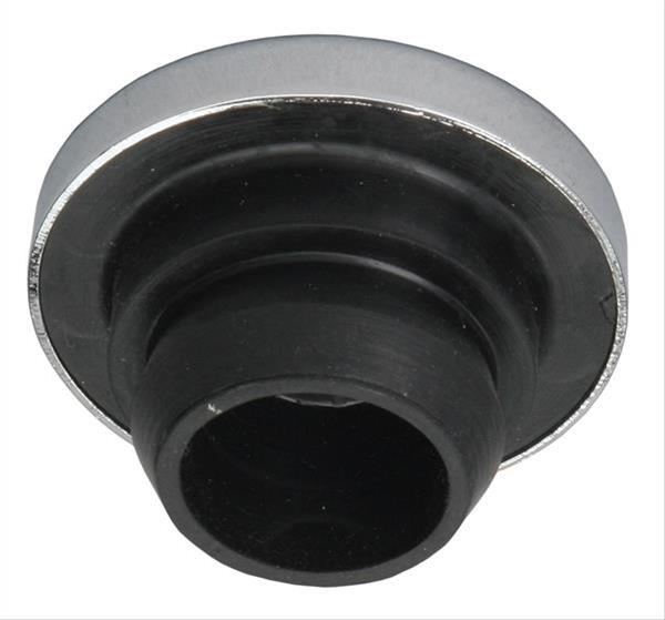 Trans-Dapt Performance Oil Fill Caps 9170 Cap, Steel, Round, Chrome, Push-In, Universal, Each