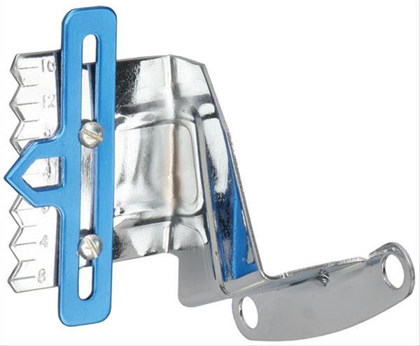 Trans-Dapt Performance Timing Pointers 9179 Pointer, Steel, Chrome, 8 in. Balancer, Chevy, Small Block, Each