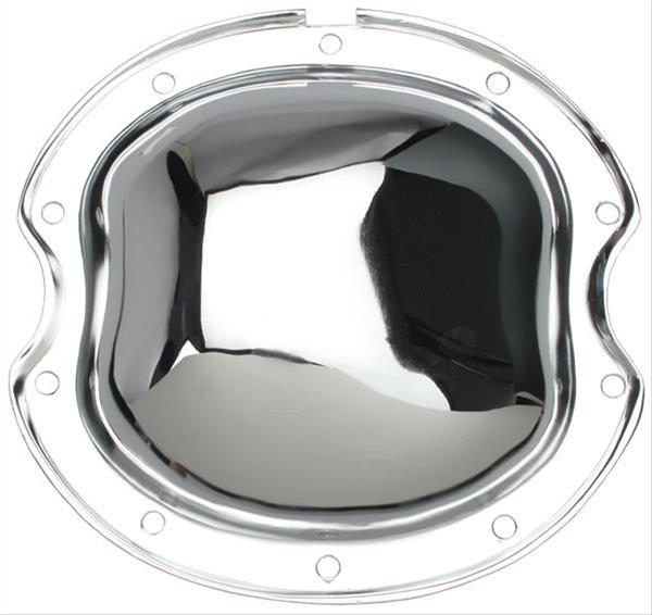 Trans-Dapt Performance Chrome 10 Bolt GM 8.5 Inch Differential Cover 9190 Cover, Steel, Chrome, GM, in., 10-Bolt, Each thumbnail 2