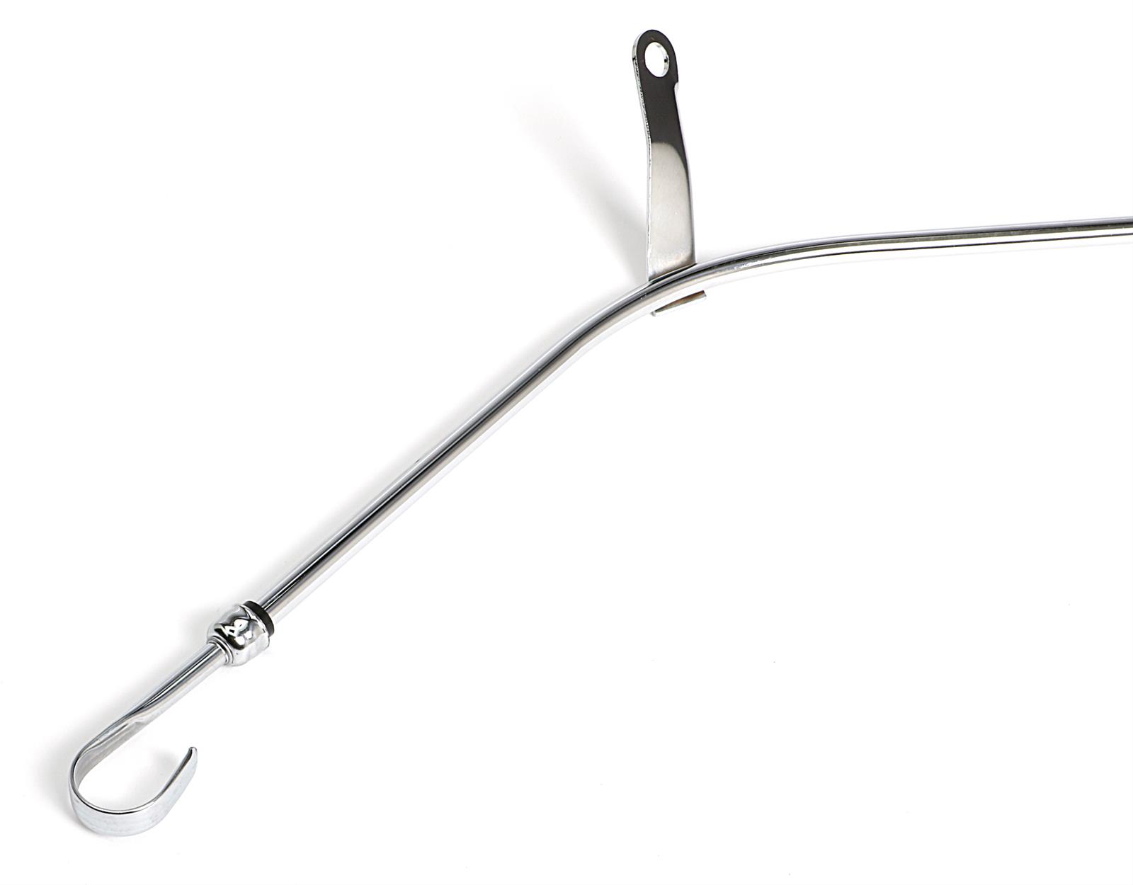 Trans-Dapt Performance Engine Oil Dipstick and Tube Kits 9231 with Tube, Engine, Steel, Chrome, Chevy, Small Block, Each