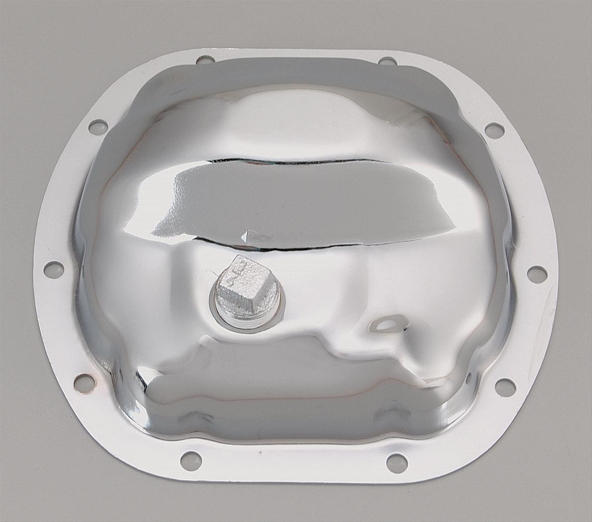 Trans-Dapt Performance Chrome 10 Bolt Dana 30 Differential Cover 9238 Cover, Steel, Chrome, 30, Each