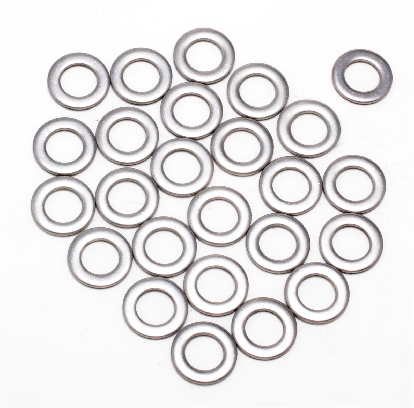 Trans-Dapt Performance AN Series Washers 9276 Washer, Flat Series, Stainless Steel, Polished, .313 in. I.D., Set of 25