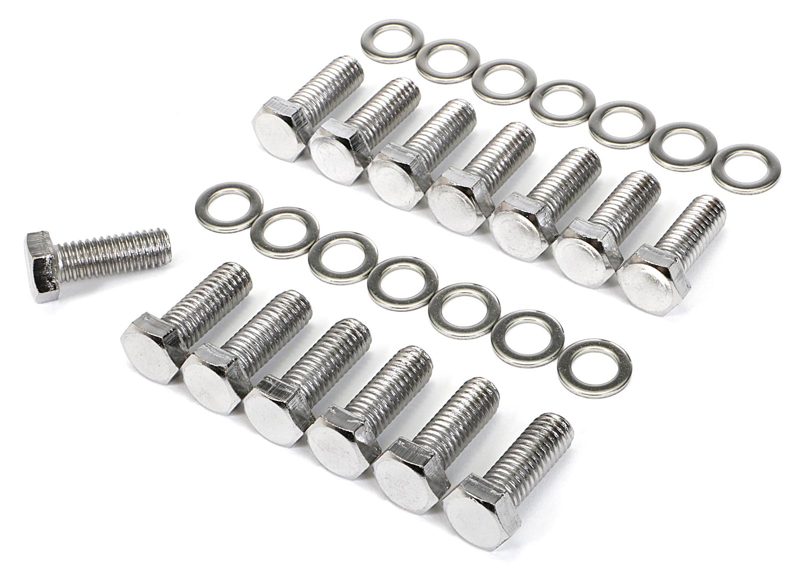 Trans-Dapt Performance Products Differential Cover Fasteners 9282 DIFF COVER BOLT SET FOR DANA 60 14 BOLT ALUMINUM COVER