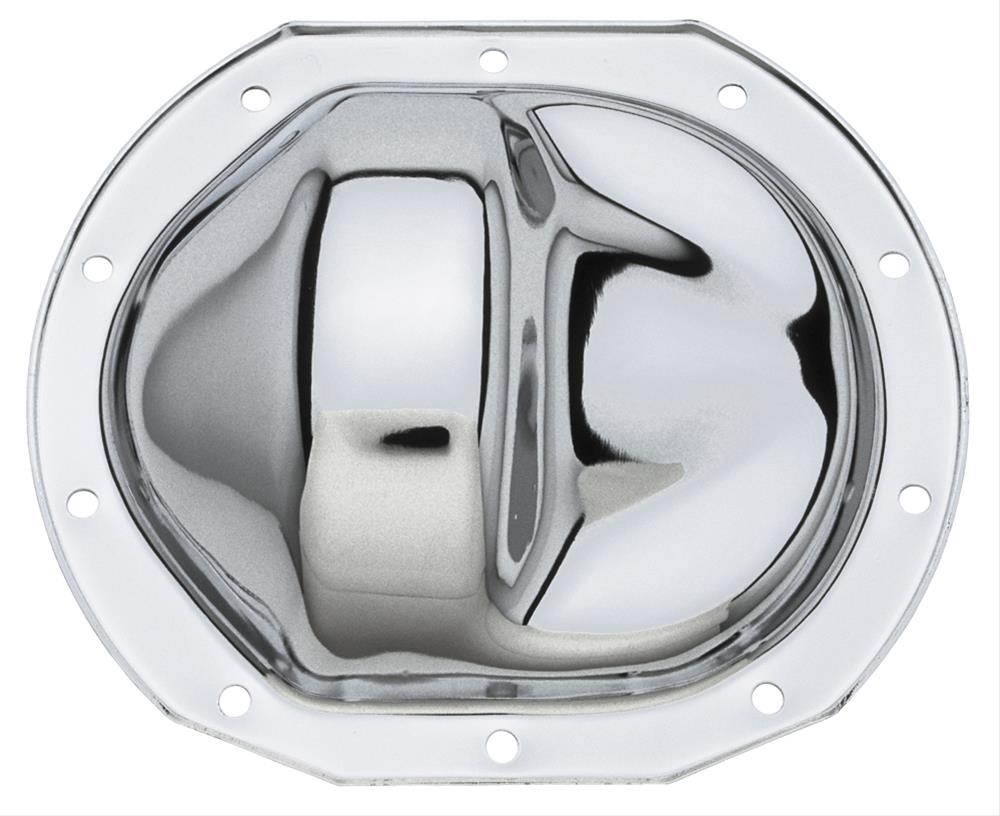 Trans-Dapt Performance Chrome 10 Bolt Ford 7.5 Inch Differential Cover 9293 Cover, Steel, Chrome, in., Each