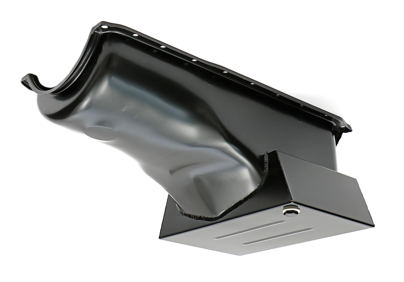 Trans-Dapt Performance Products Oil Pans 9306 BB FORD OIL PAN 1970-1982 351C, 351M, 400 8QT FRONT SUMP BLACK thumbnail 3