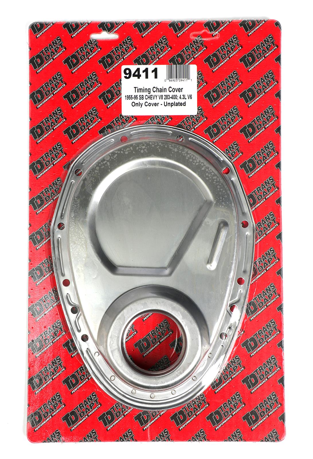 Trans-Dapt Performance Timing Covers 9411 Cover only Chevy 283-350 Unplated thumbnail 3