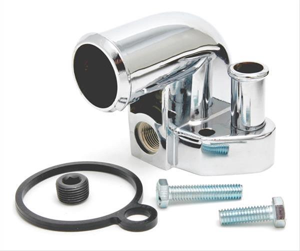 Trans-Dapt Performance Products Water Necks and Thermostat Housings 9418 WATER NECK CHROME FORD MUSTANG V8 1979-UP thumbnail 2