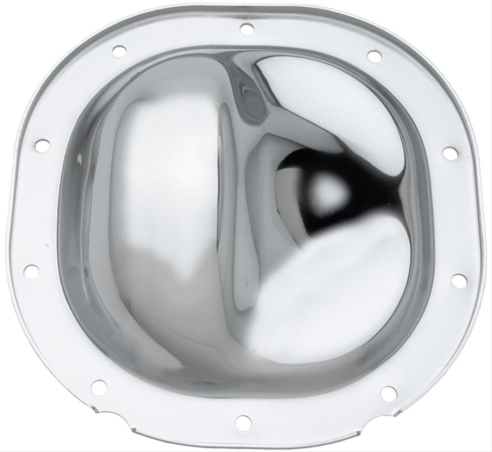 Trans-Dapt Performance Chrome 10 Bolt Ford 8.8 Inch Differential Cover 9465 Cover, Steel, Chrome, Ford, in., Each thumbnail 3