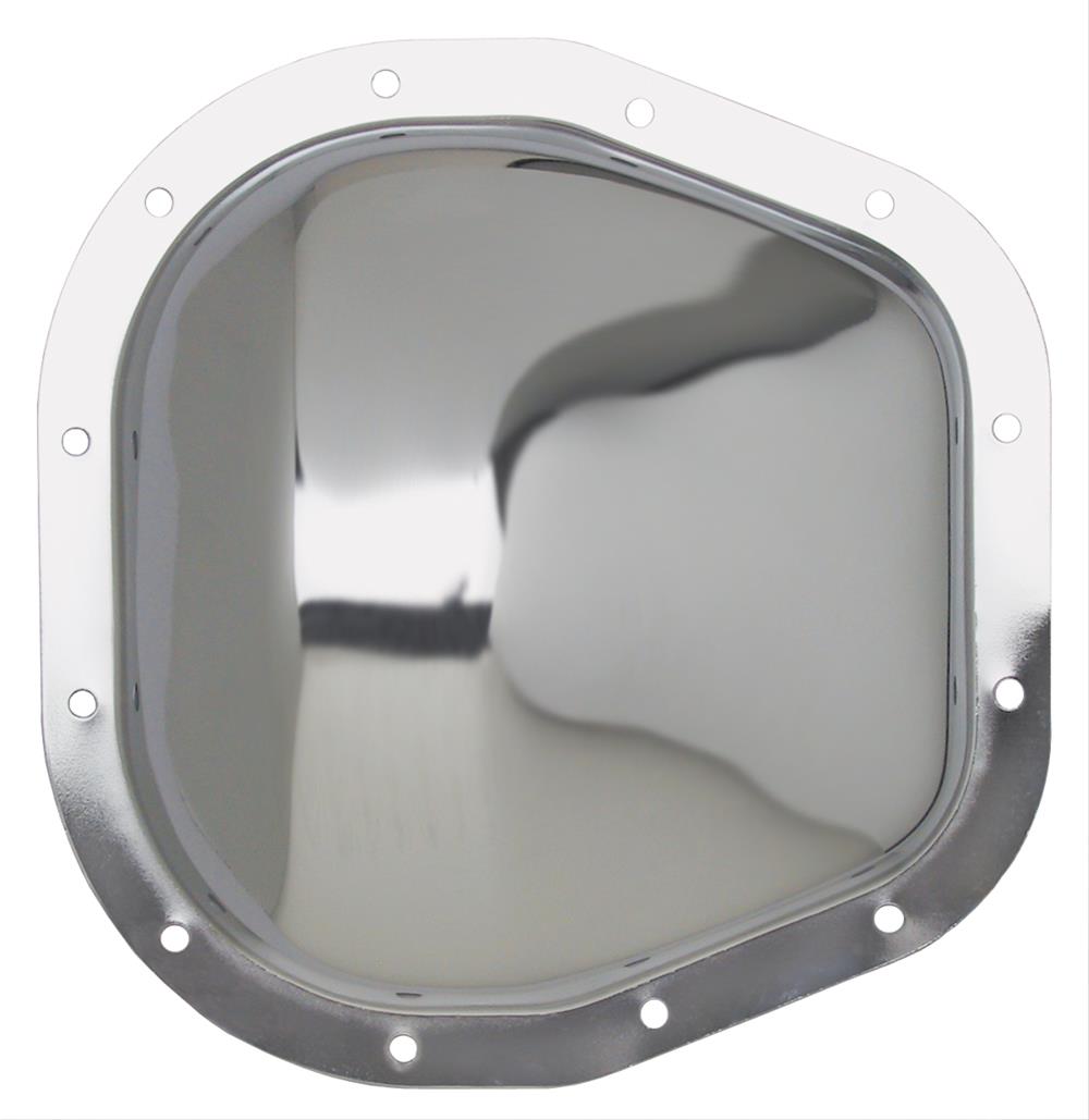 Trans-Dapt Performance Chrome 12 Bolt Ford 10.25/10.5 Inch Differential Cover 9466 Cover, Steel, Chrome, Ford, 10.25 in., 10.5 in., 12-Bolt, Each thumbnail 2