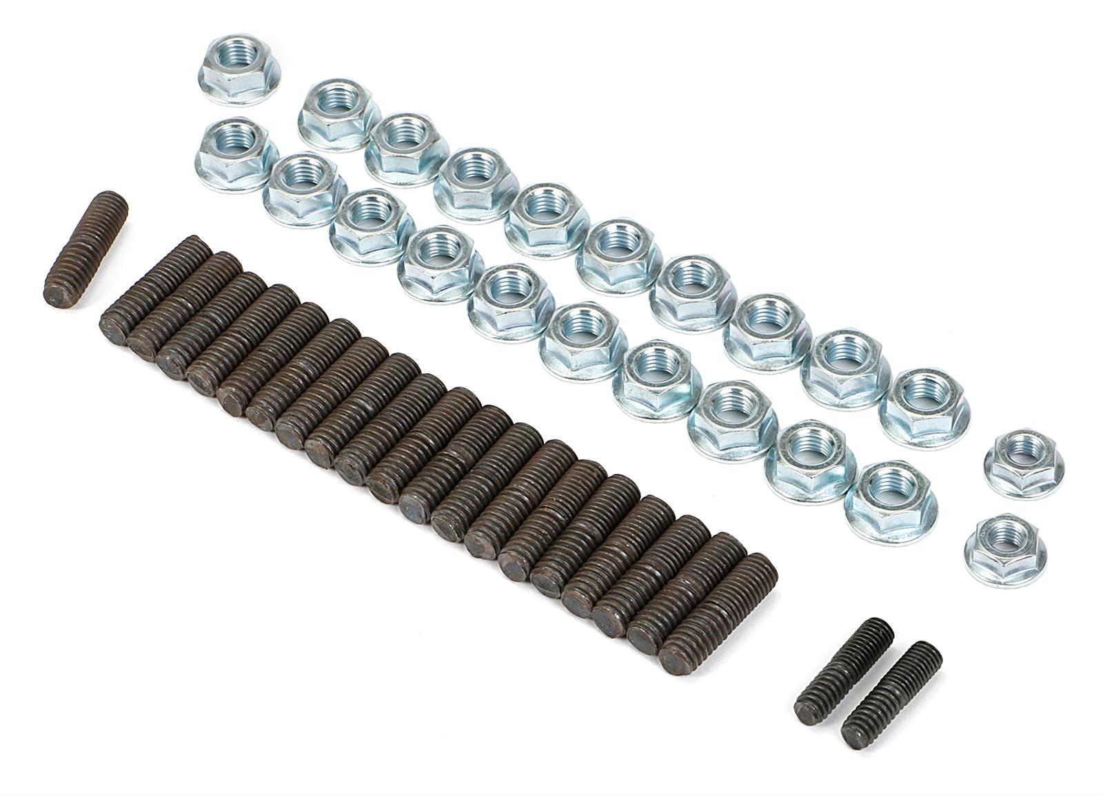 Trans-Dapt Performance Oil Pan Stud Kits 9595 Bolts, Steel, Hex Head, Chevy, Big Block, Kit