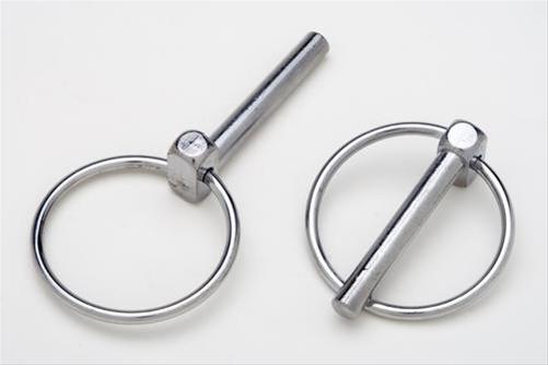 Trans-Dapt Performance Replacement Safety Pins 9670 1/4 in. Flip-Over Pins, 2 pack