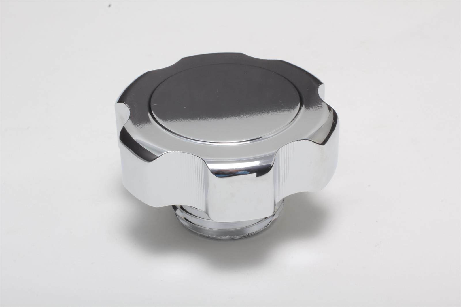 Trans-Dapt Performance Products Engine Oil Filler Caps 9694 ALUMINUM 89-UP GM OIL CAP- CHROME thumbnail 2