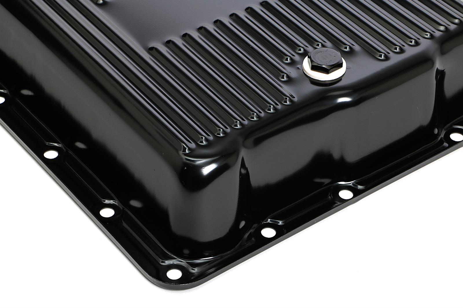 Trans-Dapt Performance Transmission Pans 9746 Pan, Stock, Steel, Black, GM, 700R4, 4L60, 4L60E, 4L65E, Each thumbnail 2
