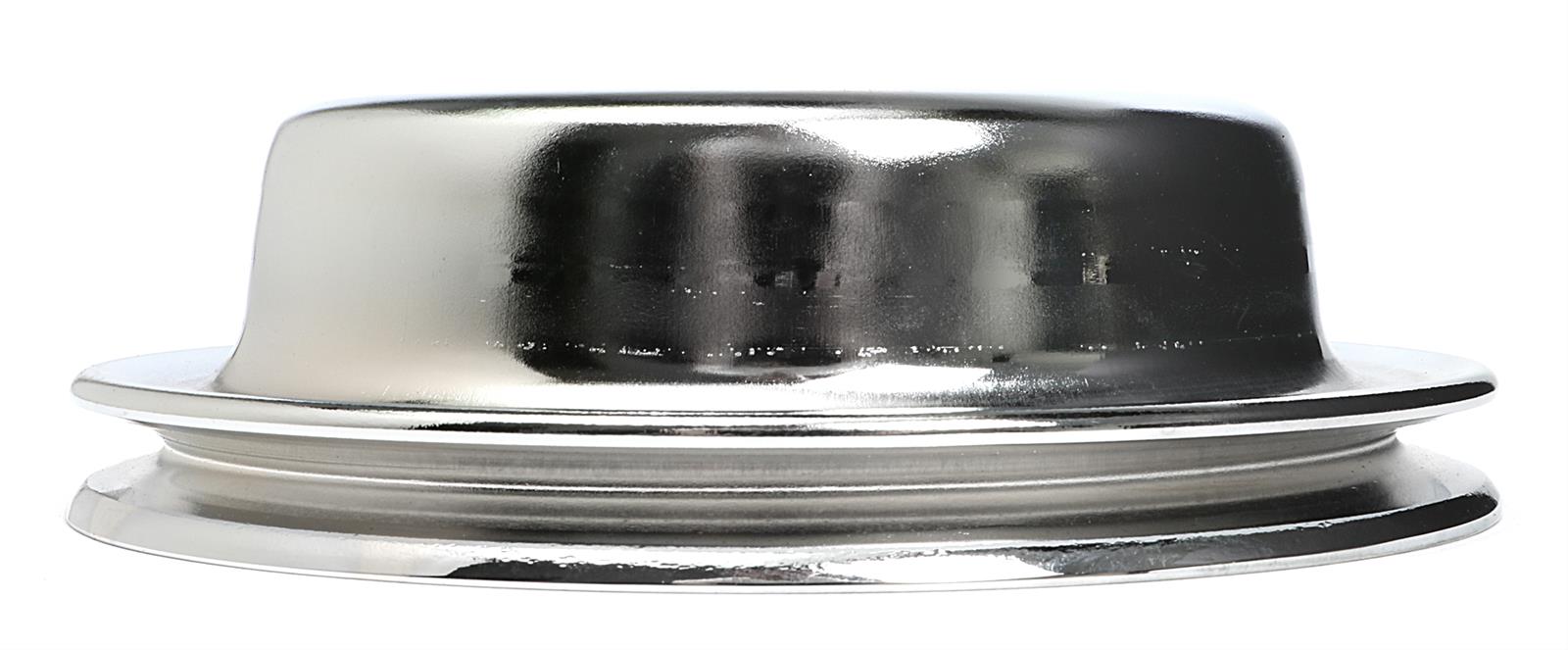 Trans-Dapt Performance Steel Crankshaft Pulleys 9817 Pulley, V-Belt, 1-Groove, 6.8 in., Steel, Chrome, Chevy, Big Block, Short Pump, Each thumbnail 3