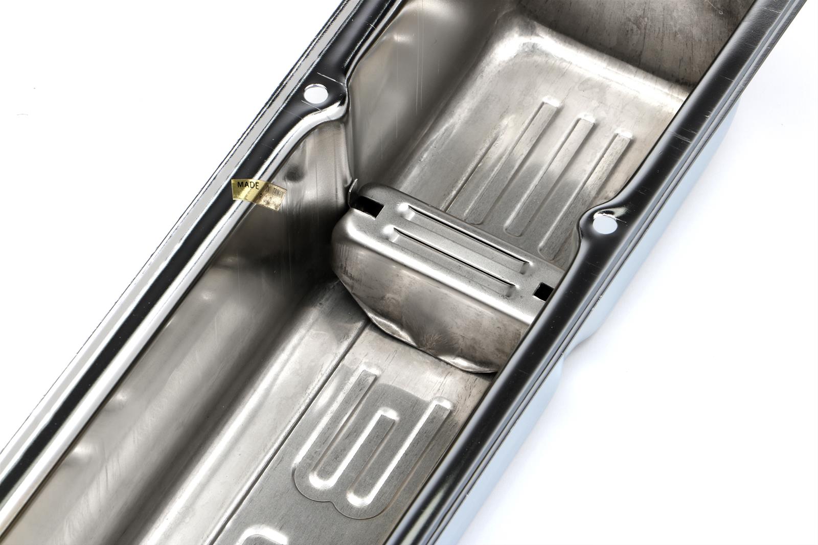 Trans-Dapt Performance Chrome Valve Covers 9853 Covers, Tall, Steel, Chrome, 327 Logo, Chevy, Small Block, Pair thumbnail 2
