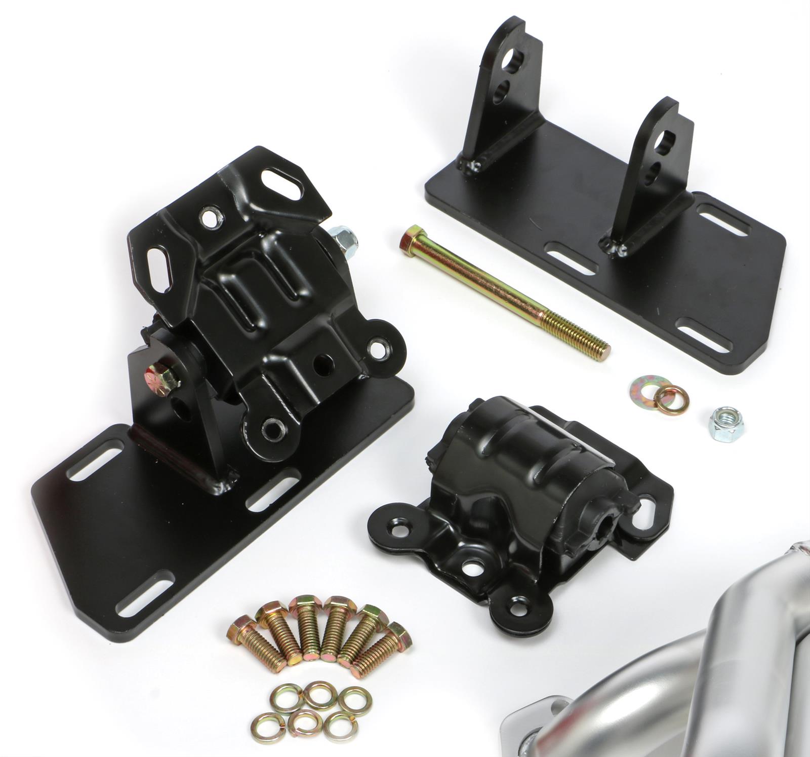 Trans-Dapt Performance Swap-In-A-Box Complete Engine Swap Kits 99077 Kit, Headers, Steel, Silver Ceramic Coated, Motor Mounts, Oil Pan, Pickup, Gaskets, Hardware, Chevy, Small Block, Kit thumbnail 2