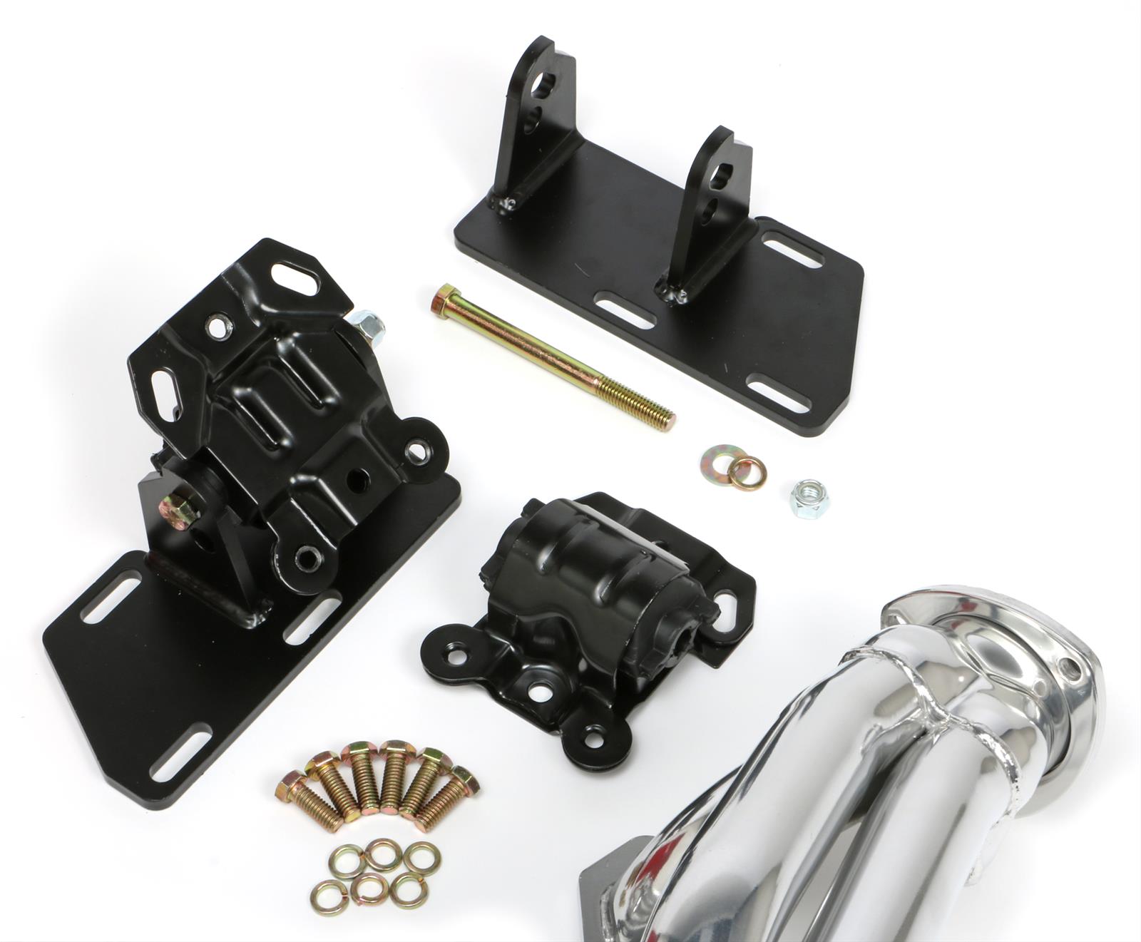 Trans-Dapt Performance Swap-In-A-Box Complete Engine Swap Kits 99079 Kit, Headers, Steel, Silver Ceramic Coated, Motor Mounts, Oil Pan, Pickup, Gaskets, Hardware, Chevy, Small Block, Kit thumbnail 2