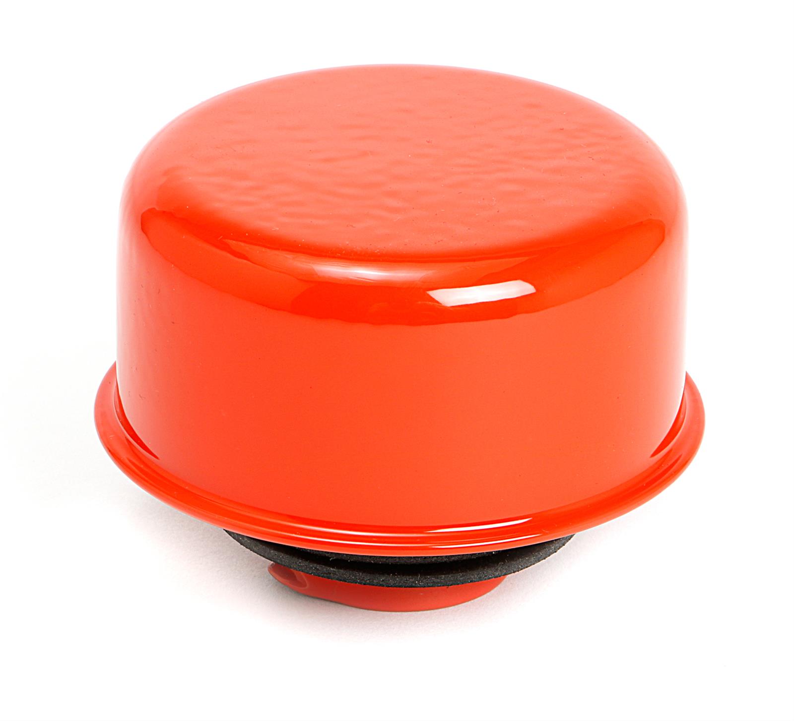 Trans-Dapt Performance Products Valve Cover Breathers 9950 2 3/4" TWIST-IN BREATHER CAP- CHEVY ORANGE POWDERCOAT thumbnail 2