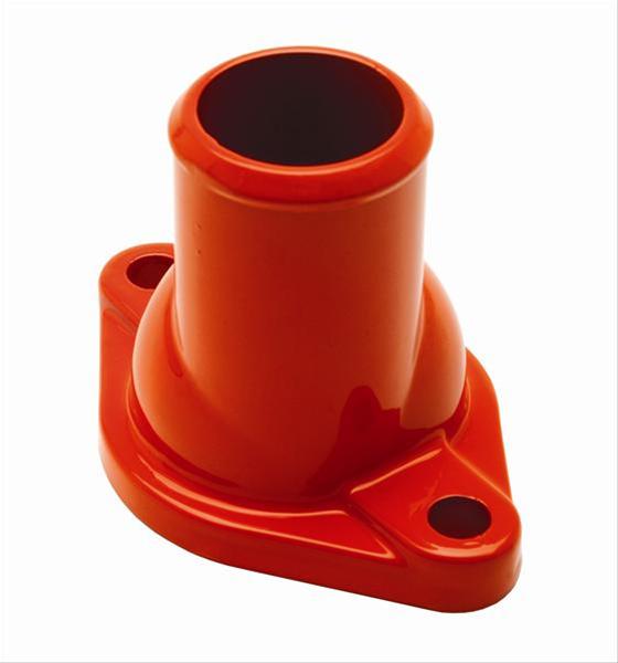 Trans-Dapt Performance Products Water Necks and Thermostat Housings 9955 CHEVY STRAIGHT UP WATER NECK- CHEVY ORANGE POWDER-COAT thumbnail 2