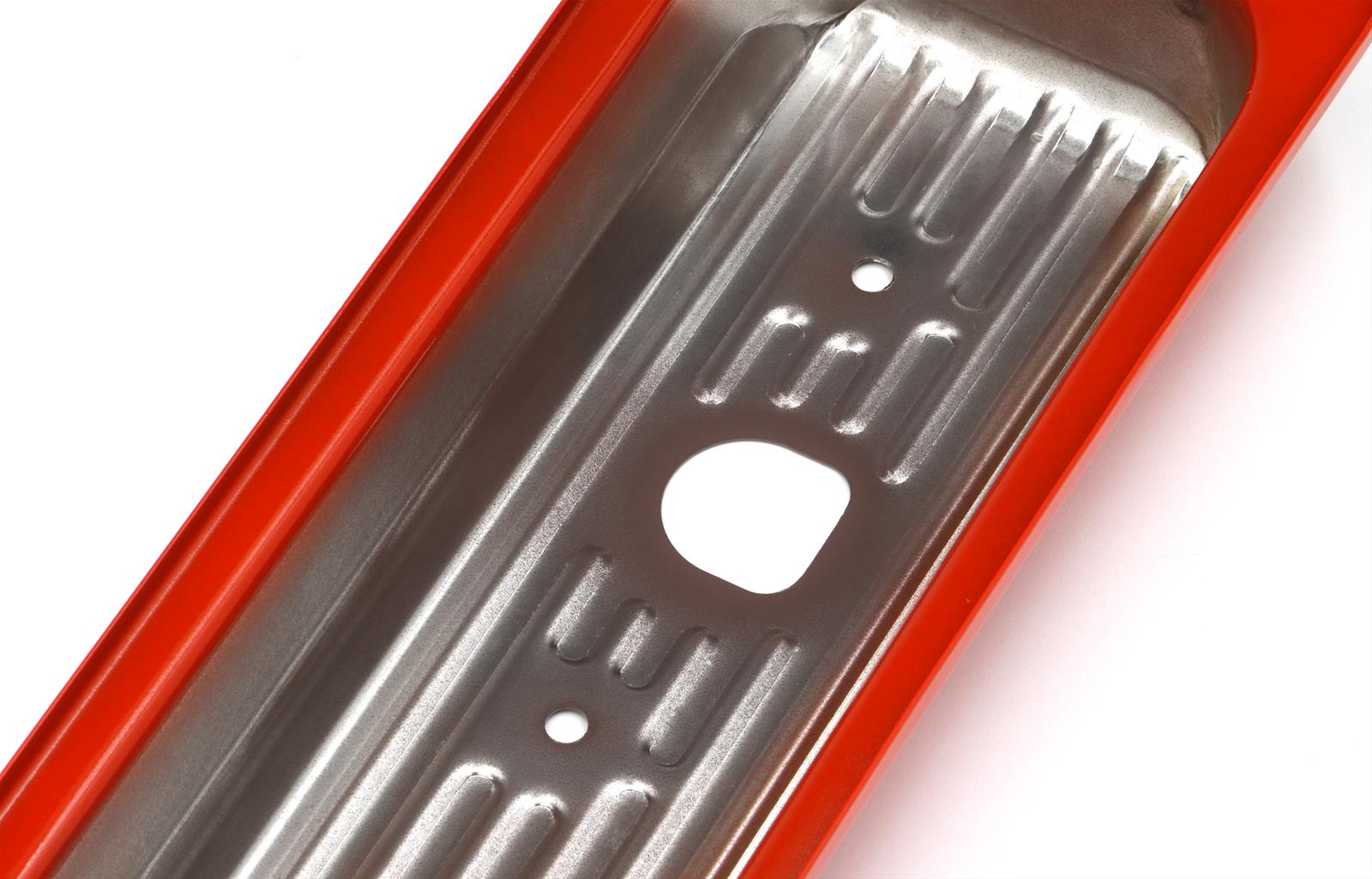 Trans-Dapt Performance Products Valve Covers 9983 Covers, Short, Steel, Orange Powdercoated, Chevrolet, Truck, 5.0L, 5.7L, Pair thumbnail 2