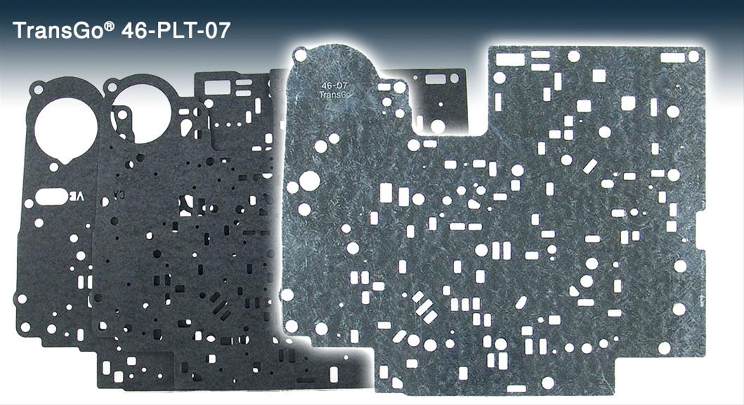 TransGo Valve Body Separator Plates 46-PLT-07 4L60E: Plate 2007-2008