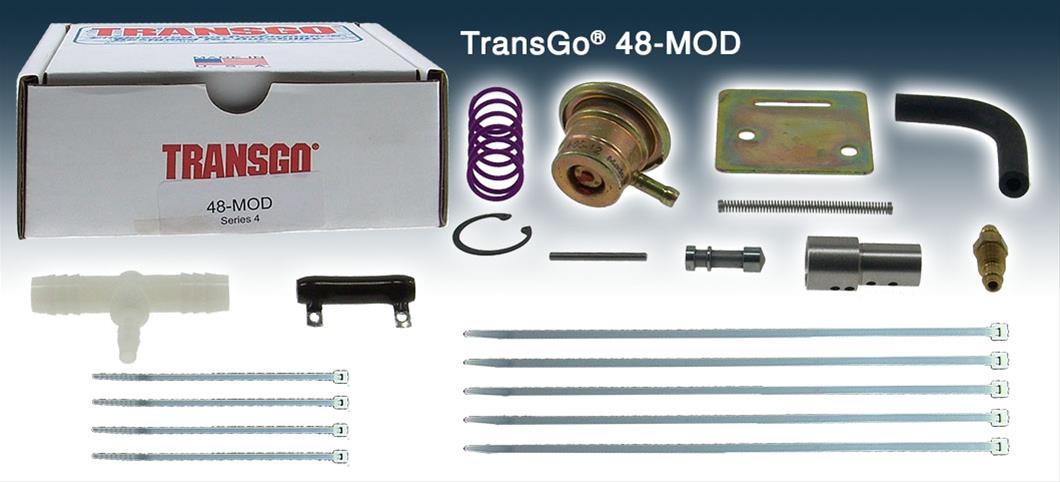 TransGo Automatic Transmission Modulator Conversion Kits 48-MOD Upgrade, 4L80E, Vacuum Pressure Control, Kit