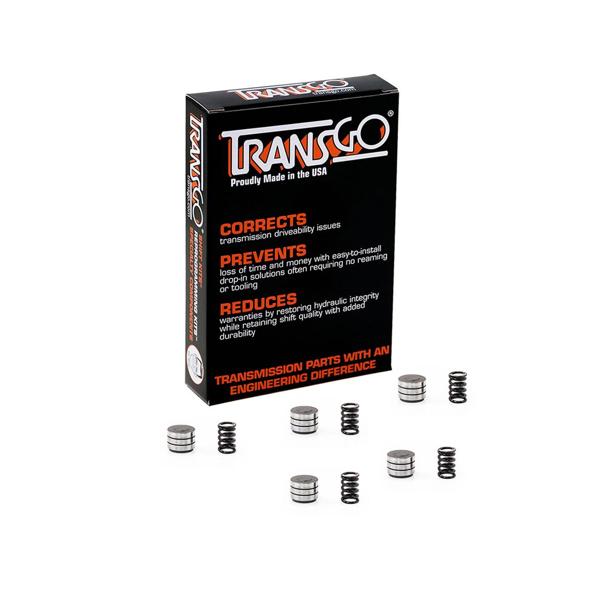 TransGo Automatic Transmission Valve Body Repair Kits 6T40-PDP-OS Specialty Components, 6T30/40/45/50 GEN2 and GEN3 VB Pulse Dampeners Accumulators (tool not included)