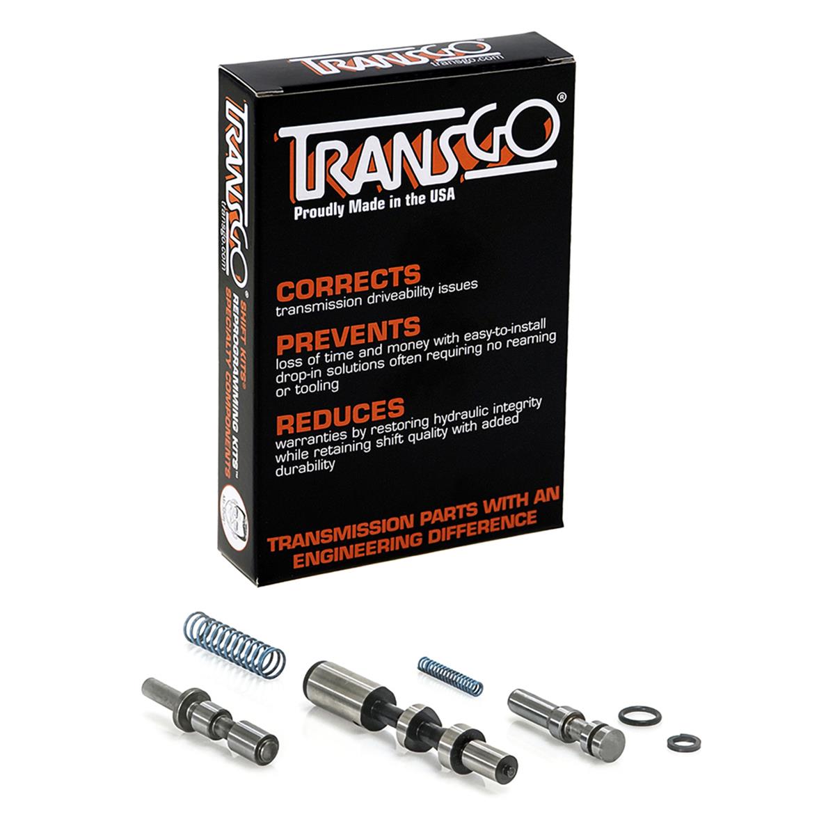 TransGo Automatic Transmission Valve Body Repair Kits SK 6T40-G2 SHIFT KIT Kit, 6T40, 6T45 GEN2 2013-17 SHIFT KIT® Kit
