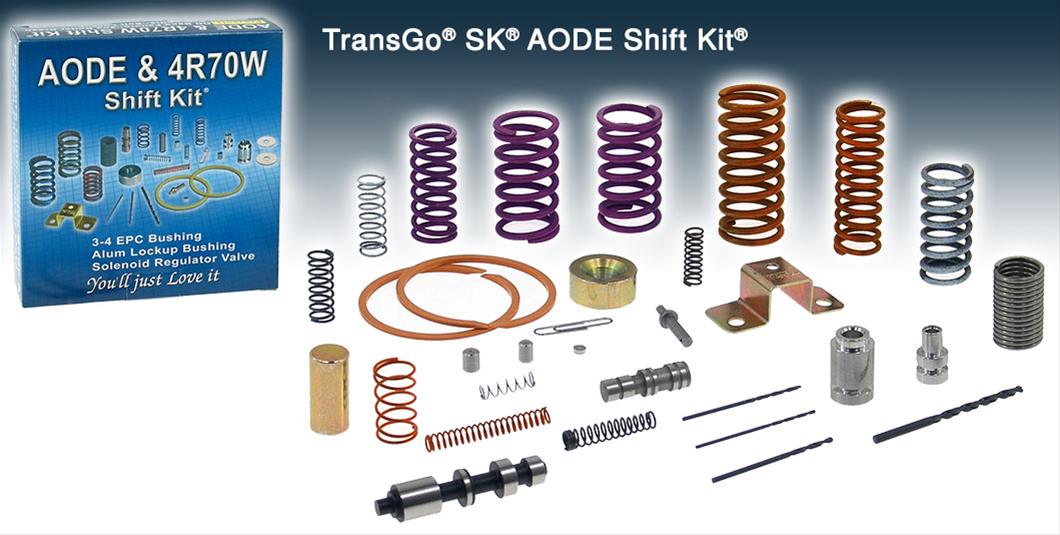 TransGo Automatic Transmission Valve Body Repair Kits SK AODE Shift Kits, Repair, AODE, 4R70E, 4R70W, 4R75E, 4R75W, Kit