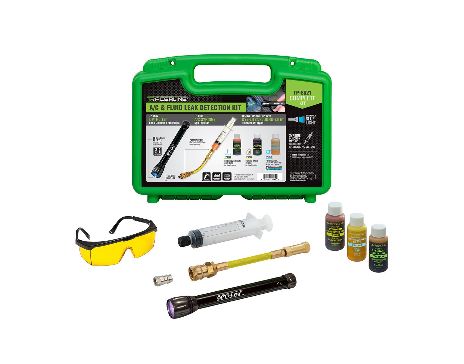Tracerline TP-8621 Tracerline Complete LeakFinder Kits | Summit Racing
