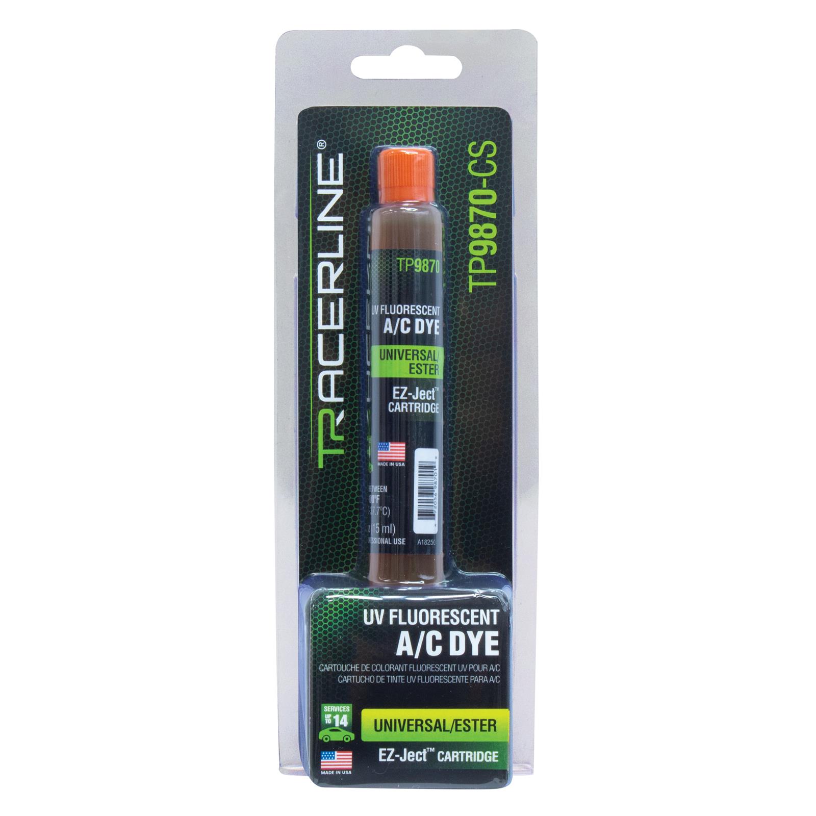 Tracerline TP9870CS Tracerline Universal EZJect A/C Dye Cartridges