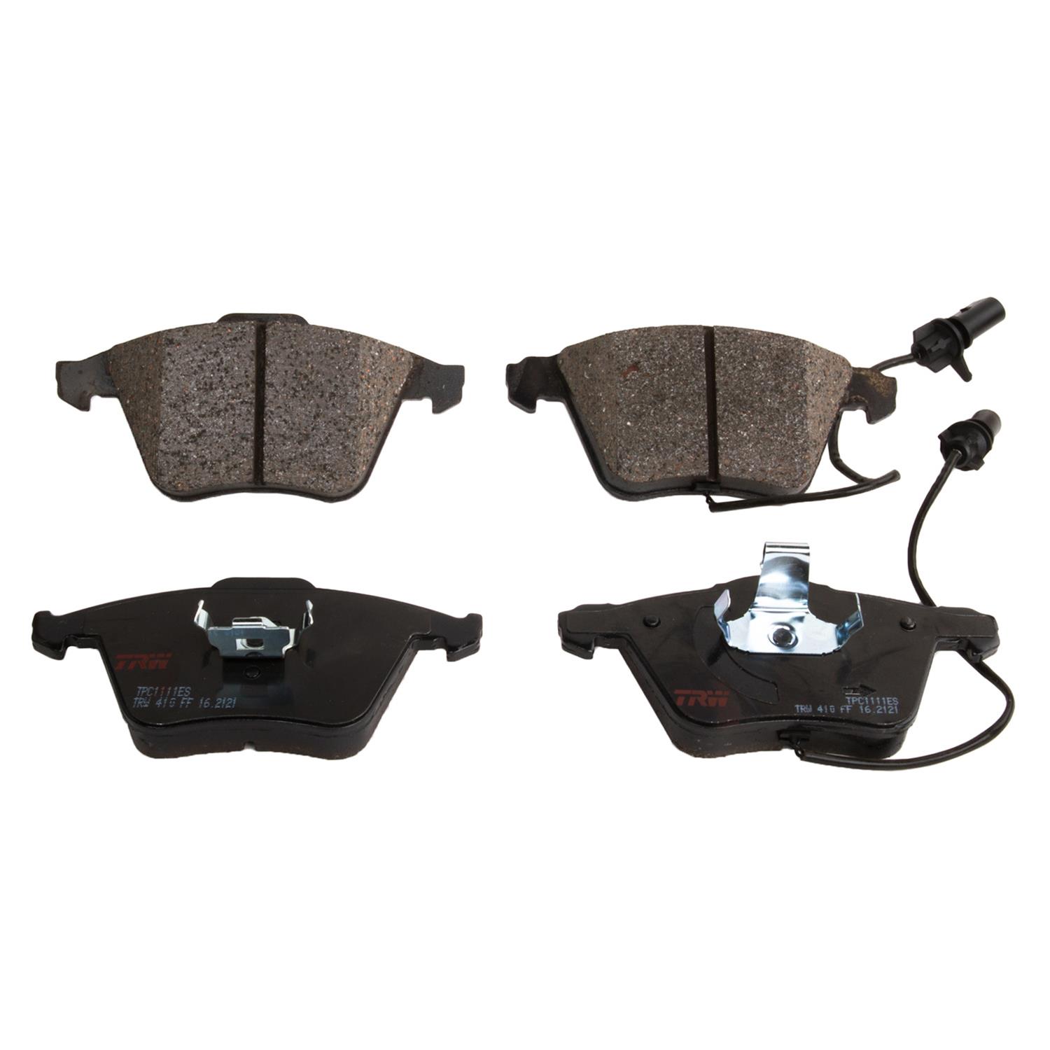 TRW Automotive TPC1111ES TRW Premium Ceramic Disc Brake Pads Summit Racing